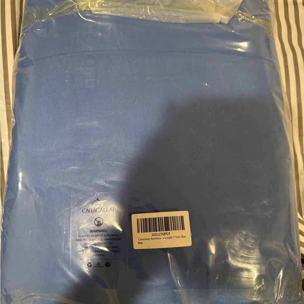 Ski Snowboard Bag Fully Padded for Air Travel 2 pair, Double Size 195CM